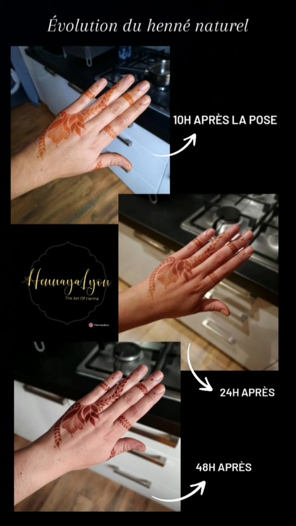 Cône de henné naturel – Image 3